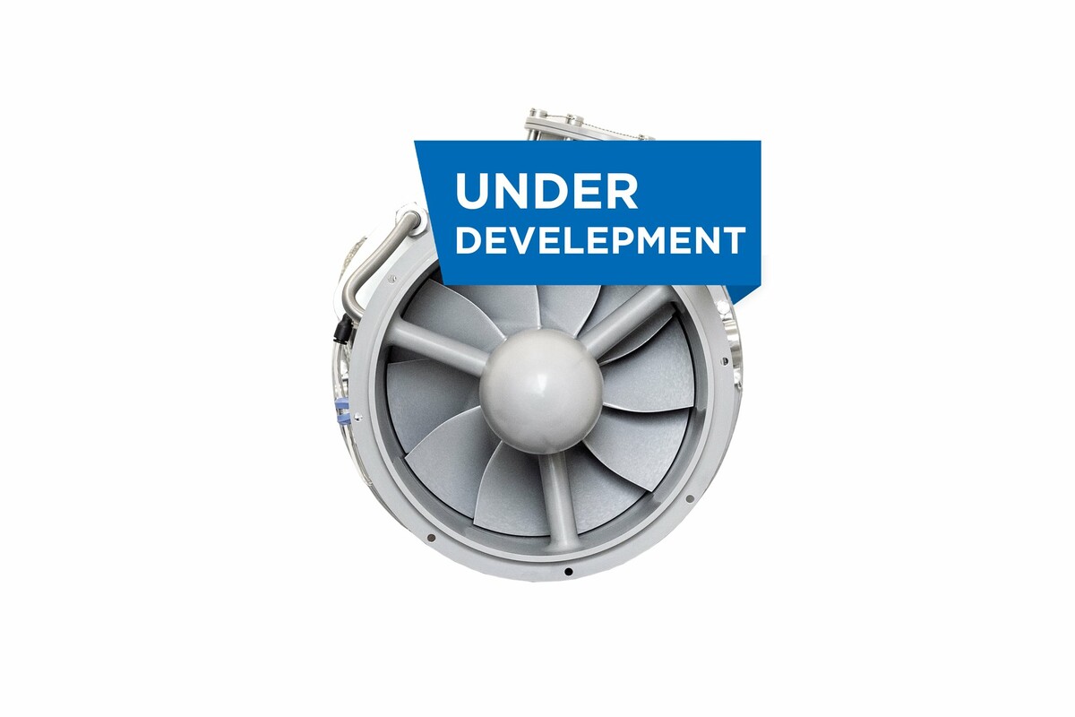 Turbojet engine PBS TJ200