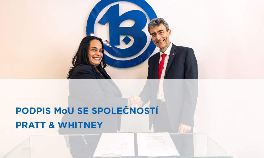 Memorandum o porozumění se společností Pratt & Whitney