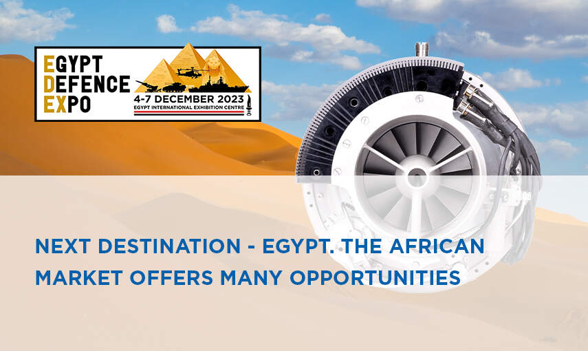 We will be presenting our products at the third edition of EDEX in Cairo
