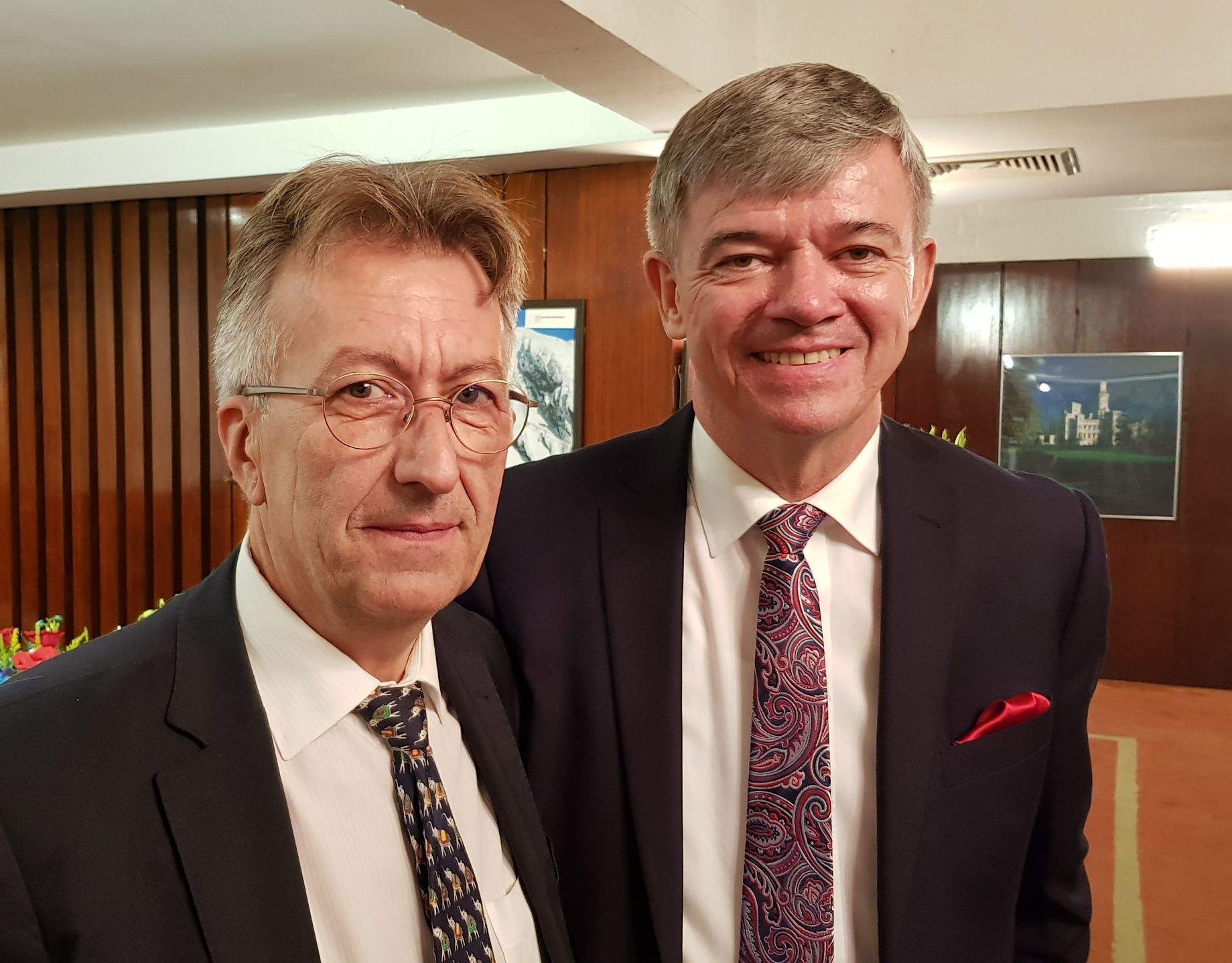Výborná spolupráce se zástupci ambasády ČR v Indii