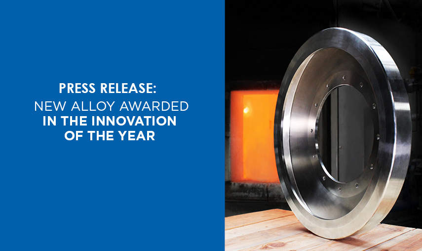 A new, eco-friendly alloy awarded in the Innovation of the Year 2020 competition