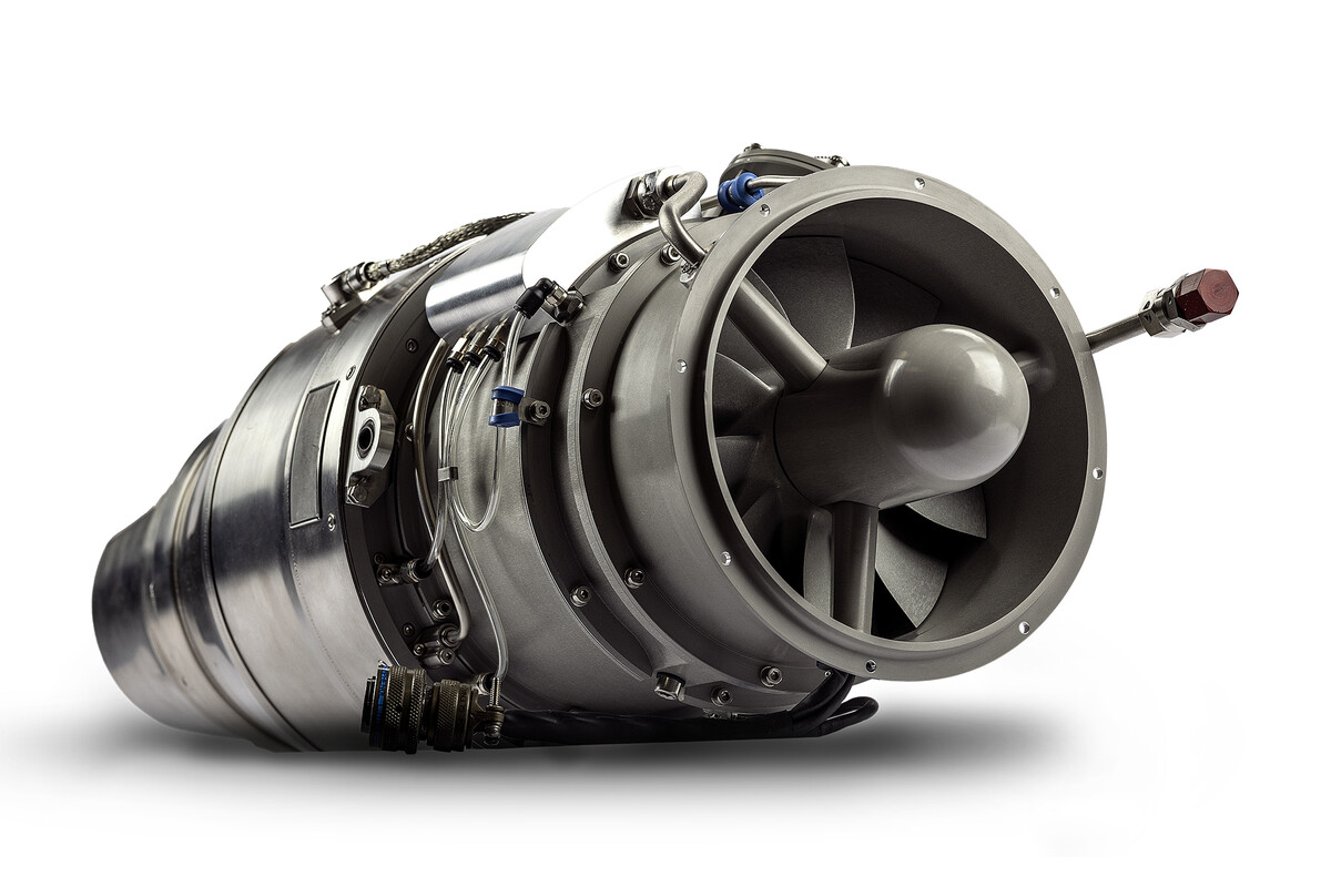 Turbojet engine PBS TJ200
