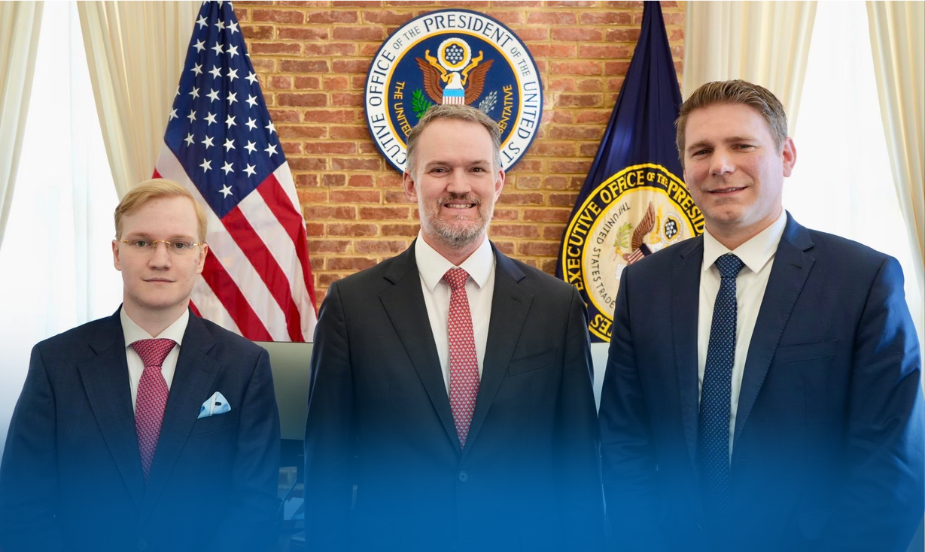 Zástupci PBS GROUP jednali ve Winder Building s obchodním zmocněncem americké vlády