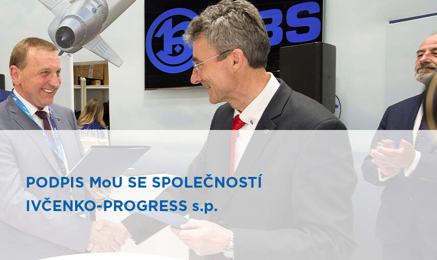 Memorandum o porozumění se společností Ivčenko-Progress s.p.