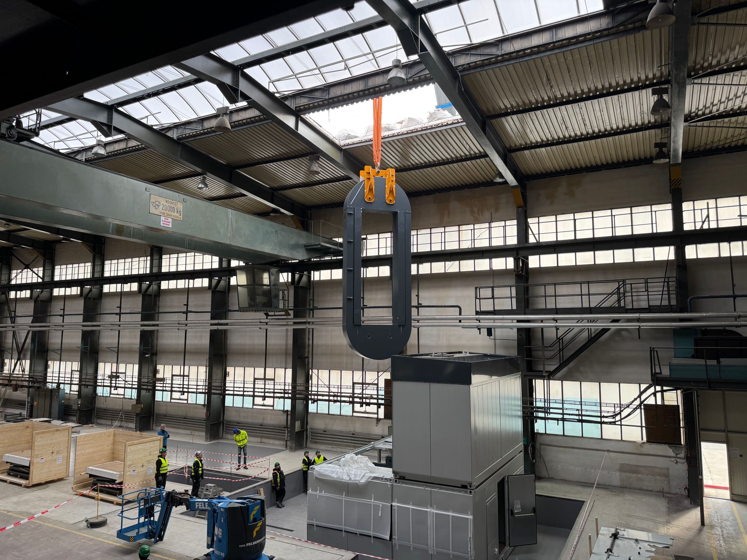 Testing of the new HIP furnace has started at PBS Velka Bites