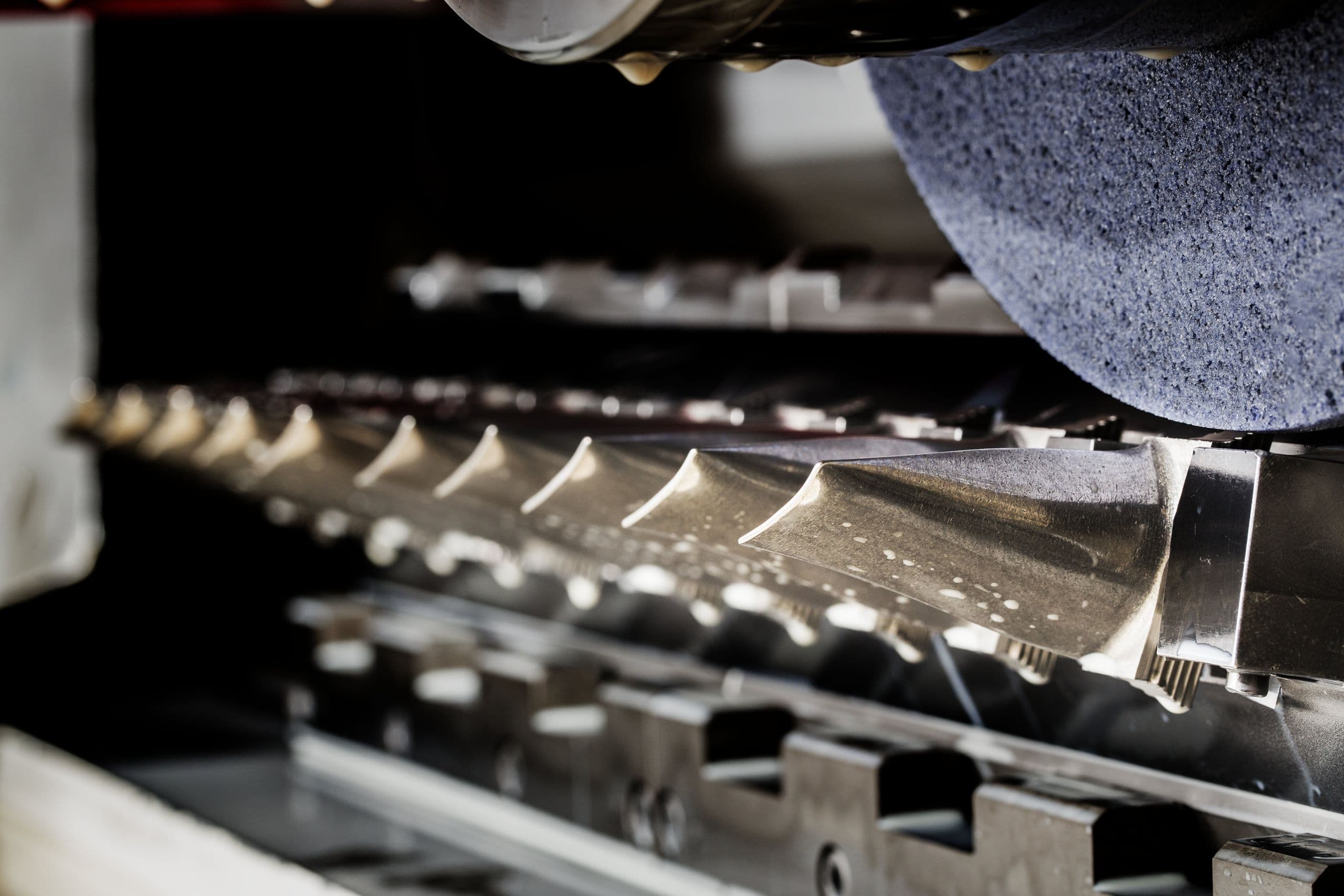 Povlakování lopatek